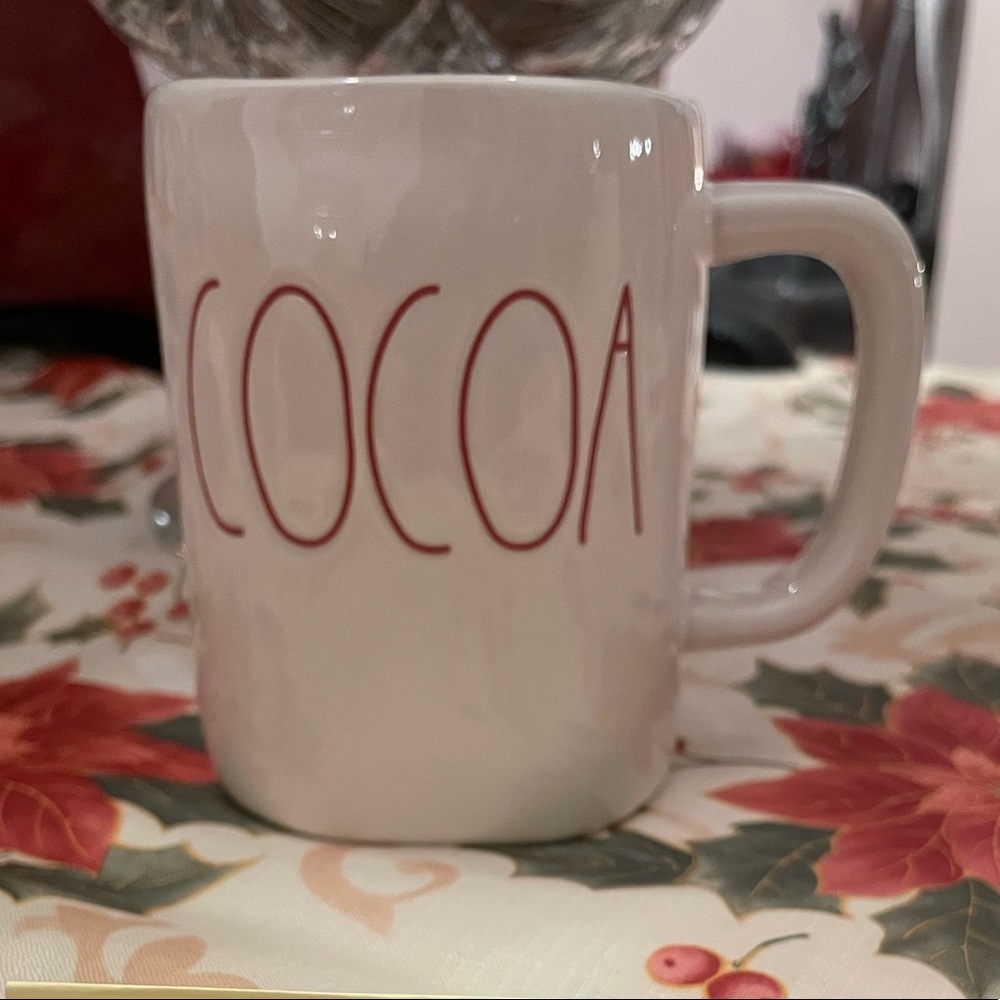 Rae Dunn Christmas cocoa mug